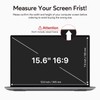 bersem 2 Pack 15.6 Laptop Privacy Screen for 16:9 Ratio