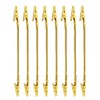 Double Head Alligator Clips Metal Alligator Clips JruiZhp 8 Pcs