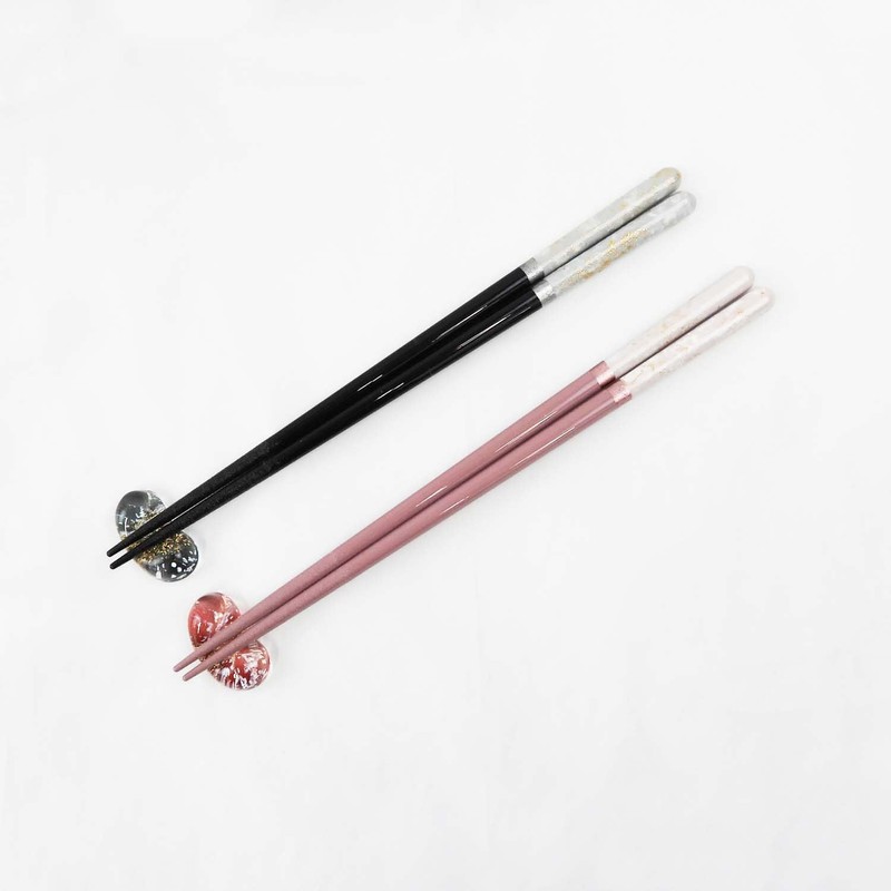 Ishida Chopsticks Rest, Roche, Black, Made in Japan