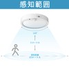 OCIOC LED Motion Sensor Ceiling Light, Small, Daylight Color, 2160lm,