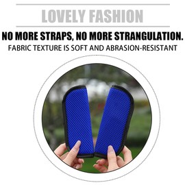 JNNJ Pack of 2 Seat Belt Shoulder Pads, Baby Seat Belt Shoulder Pads, Removable, Washable Padding, Car Seat Belt Covers for Adults, Children, Women (Blue)