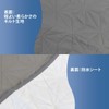 iikuru ya092 Waterproof Sheets, Nursing, Elderly, Washable, Bedwetting Sheet, Nursing
