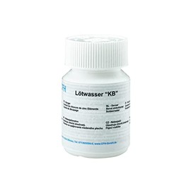 CFH LWK 368 Soldering Flux for Soft Soldering Copper Roofs, Gutters and Downpipes, Flux Type 3114 in Accordance with EN ISO 9454-1, 100 g Screw Lid Box, Made in Germany