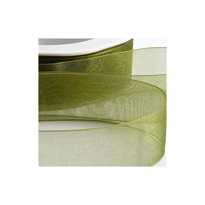 Italian Options Organza Chiffon Ribbon, 25mm x 20 Metre Roll,