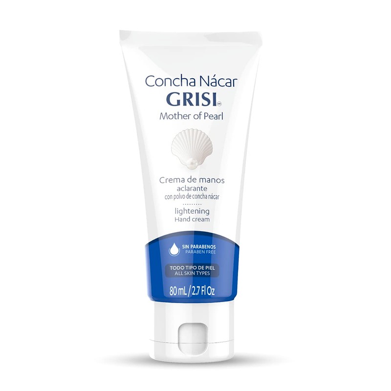 Concha Nácar Grisi Concha Nácar Crema Para Manos 80ml, color,