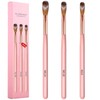 3 PCS Acrylic Nail Brush Set, Size 8/12/14 Professional Nail