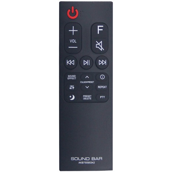 AKB75595342 Remote Control Replacement for LG Soundbar SL7Y SN6Y SL5Y