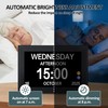 YUYIALARM 10.1" Touchscreen Clock for Seniors with 64 Reminders(Black)