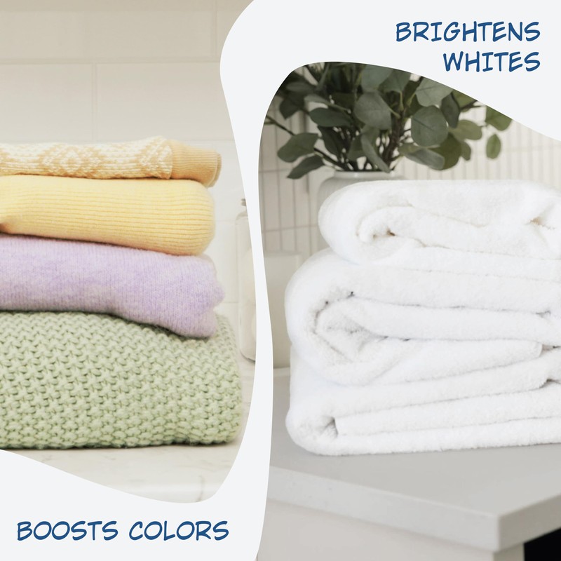 Nellie’s Oxygen Brightener –Powder Stain Remover for Laundry – Brightens