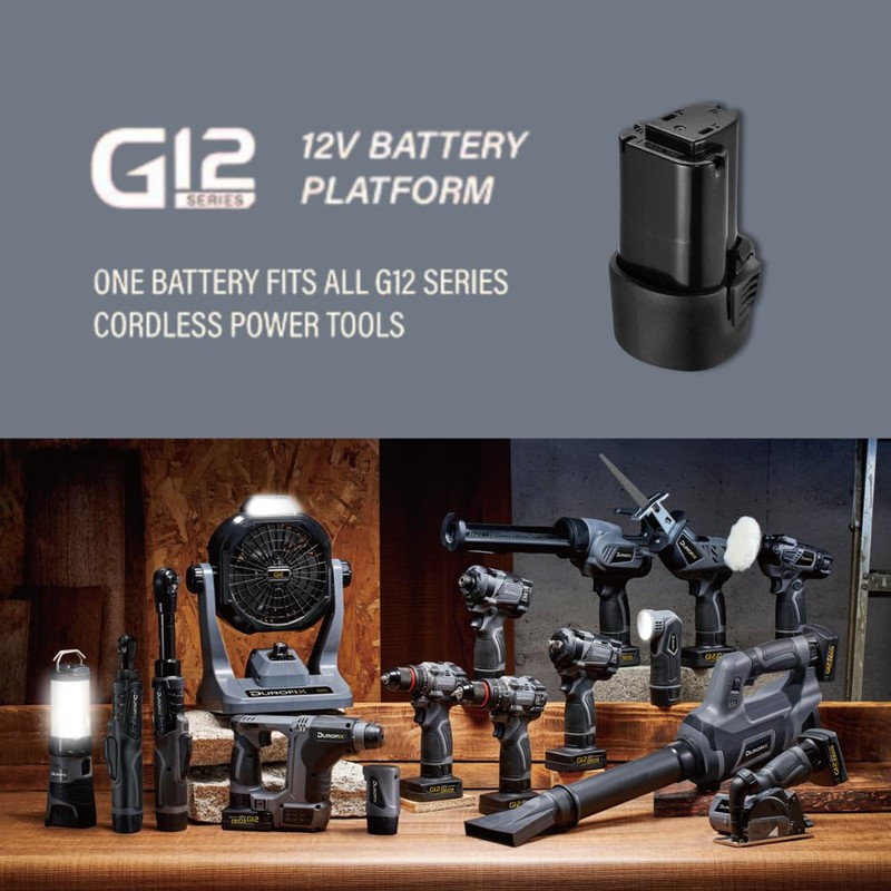 Durofix B1207LA G12 Series 12V Li-ion Interchangeable Battery Pack