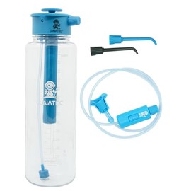 Lunatec® Mist, Shower and Hydration Spray Water Bottle Bundle. Includes BPA Free 1500ml Spray Bottle, Tube Extension, & Bidet and Water Flosser Precision Tips.