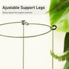 Boinio Adjustable Snake Plant Support Stakes, Peony Supports Cages Garden