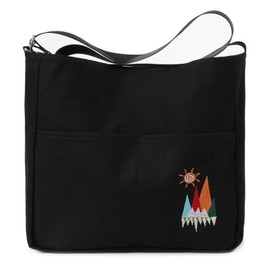 Canvas Crossbody Bag Large Cross Body Hobo Bag for Women Men, Fashion Casual Shoulder Bags Messenger Bag