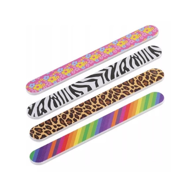 Lima Para Uñas Con Diseño 18 Cm Lote 50 Pz
