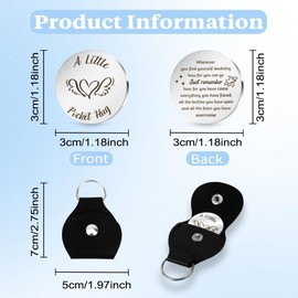 Pocket Hug Birthday Gifts for Women Men Graduation Gifts for Her Friendship Gifts for Women Thank You Gift Retirement Gifts for Women Get Well Soon Gifts for Women Inspiration Gifts for Women