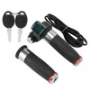 1 Pair Throttle Handle Grip Handlebar Left Right Twist Throttle