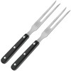 Patelai 2 Pieces Carving Meat Fork Stainless Steel Serving Fork