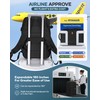 Vacuum Backpack Travel with Pump, mochila de viaje compresion al