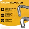 2 Piece Window Adjustment Tool Set, Curved Hexagonal 4 mm