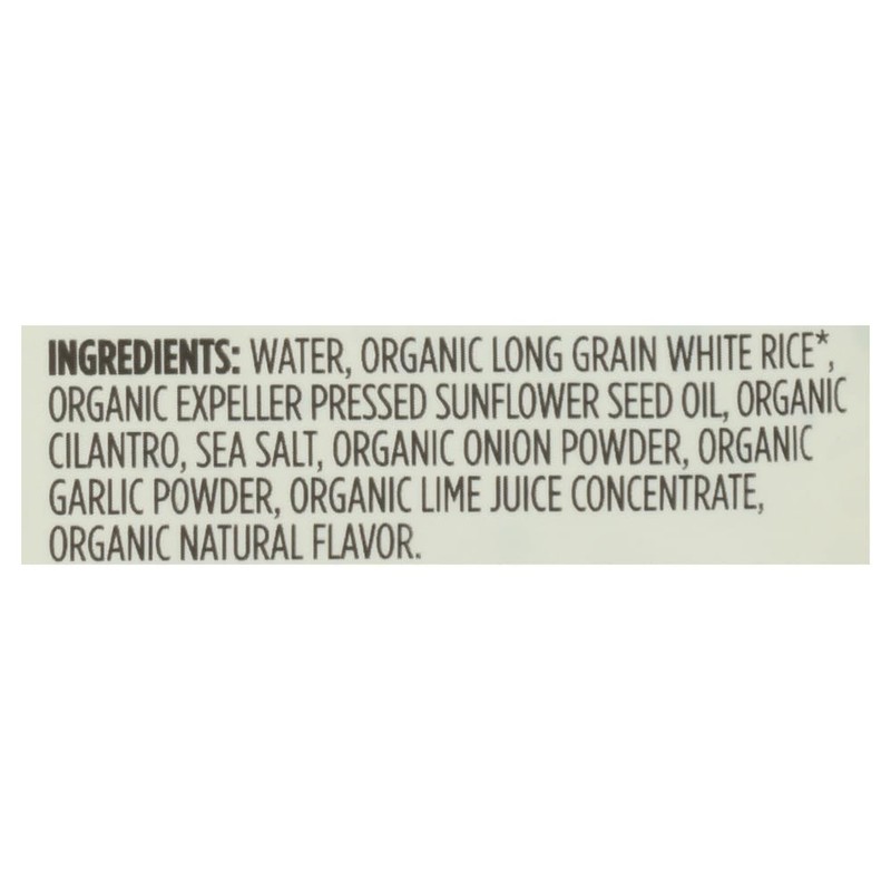 WHOLE FOODS MARKET Organic 90 Second Cilantro Lime Rice, 8