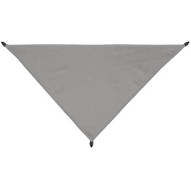 CelinaSun Awning PES UPF 50+ Outdoor Triangle 3 x 3 x 4.25 m Grey Sun Canopy Backpacking Tent Tarpaulin Ultralight Carry Bag