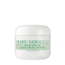 Mario Badescu Healing & Soothing Mask - Creamy and Comforting Facial Mask with Kaolin Clay, Niacinamide, and Zinc Oxide - Restores Balance and Alleviates Dryness - Ideal for Oily or Problem Skin