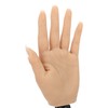 Nail Training Practice Hand Professional Bendable Silicone Female Mannequin Hand