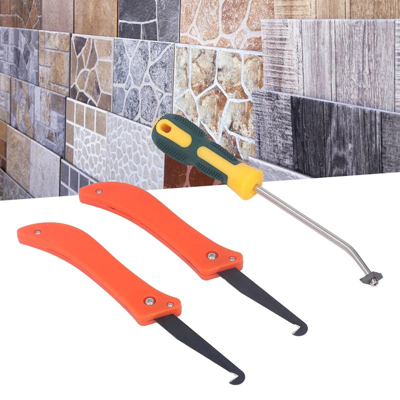 Fyearfly Tile Grout Scraper, Joint Removal Tool, Ergonomic Grout Saw