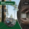 picache Trail Camera, Wildlife Monitoring Device,0.1s Trigger No-Glow IR Night