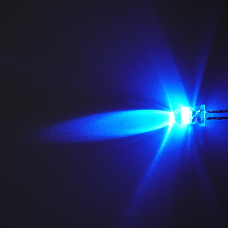 Lightning Parts, LED, 0.2 inch (5 mm), 2 Colors, Red,