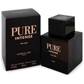 Pure Intense 3.4 Oz Eau De Toilette Spray By Karen Low New In Box For Men