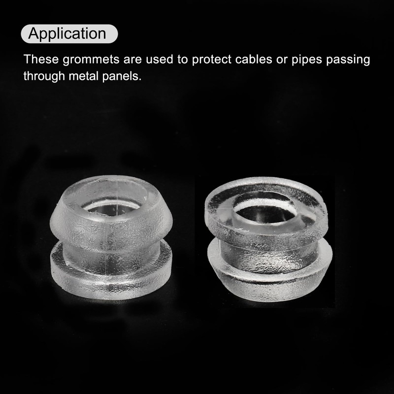 sourcing map 50 PCS Inner Dia 6mm Mount Dia 7.5mm