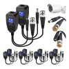 4 Pares De Conectores Bnc A Puertos De Cable De