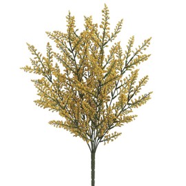 SilksAreForever 20" Silk Astilbe Flower Bush -2 Tone Yellow (Pack of 12)