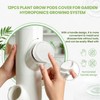 Aocies 12 Pcs Pod Caps Compatible with Gardyn, White