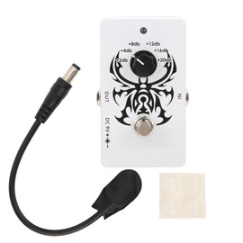 Guitar Effect Pedal Boost True Bypass Adjustable Portable Instrument Accessory DC 9V