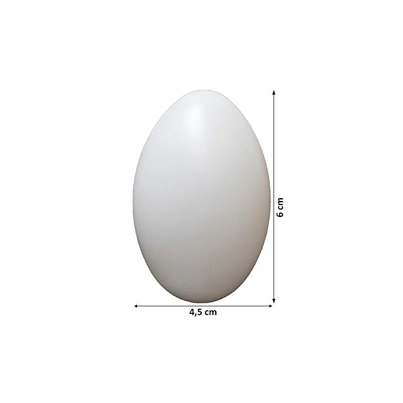 Plastic Eggs, Easter Eggs, Set of 50