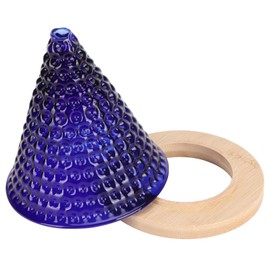 Aoveew Kaffeefilter-Trichter, fachmännisch gefertigter Kaffeetropfer für Zuhause, Küche, Büro, sorgt jedes Mal für frische Köstlichkeiten aus Einer einzigen Tasse (Blau)