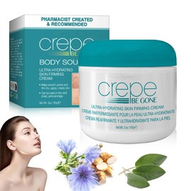 Crepe Be Gone Body Souffle - 85g Firming Neck Cream,Ultra Hydrating Crepe Skin Firming Cream for Chest,Arms & Legs,Crepe Eraser for Women,Skincare Body Cream for Deep Hydration