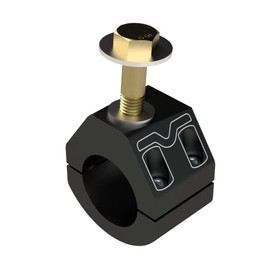 Metalcloak Steering Stabilizer Billet Mount, Fits Updated 1.625" (1 5/8") Tie Rod, Compatible with JK/JL/JT, Fastens Securely, Maximum Performance, Easy Install