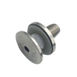 MagiDeal Stair Handrail Bracket Components Support Railing Fittings Solid Crush-Resistant Glass Mount Nail Clip for Outdoor Staircases, for 12 to 16mm