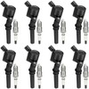BDFHYK Ignition Coil Pack DG508 and Iridium Spark Plug SP493