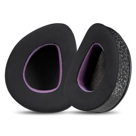 Jomwag Magic Ice Gel Replacement Earpads for ASUS Delta S Black/Purple - Perfect Ear Pad Cushions