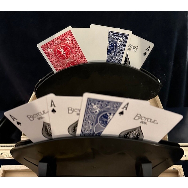 Bicycle 1 Deck One Way 52 ACE SPADES Blue Force