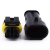 2 Pin Way Waterproof Electric Wire Plug 1.5 mm Terminals