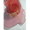 7Yards Ruffled Lace Fabric for Fashion Designers, Ideal for DIY