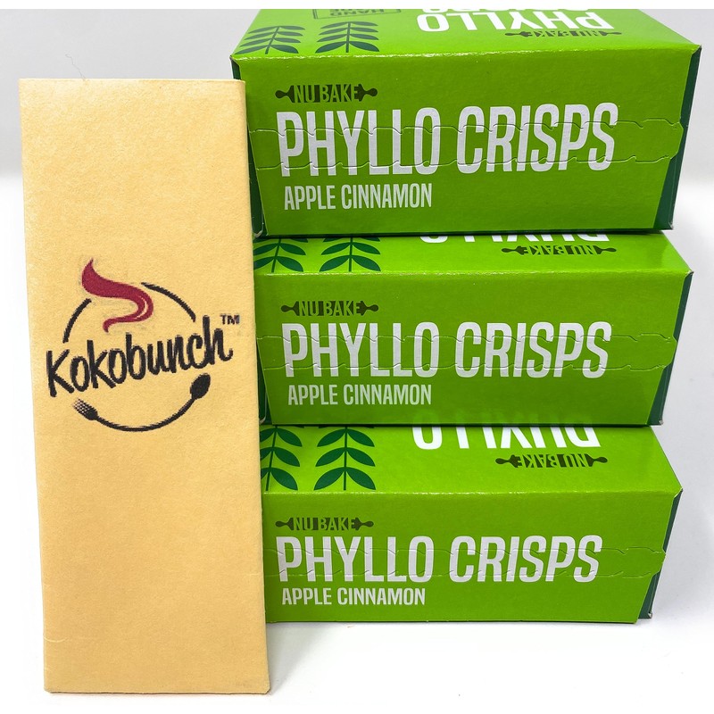 Phyllo Crisps Apple Cinnamon with Kokobunch Kit by Nu Bake