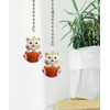 Ceiling Fan Pull Chain Set, 12 Inch Cute Cat Ceiling