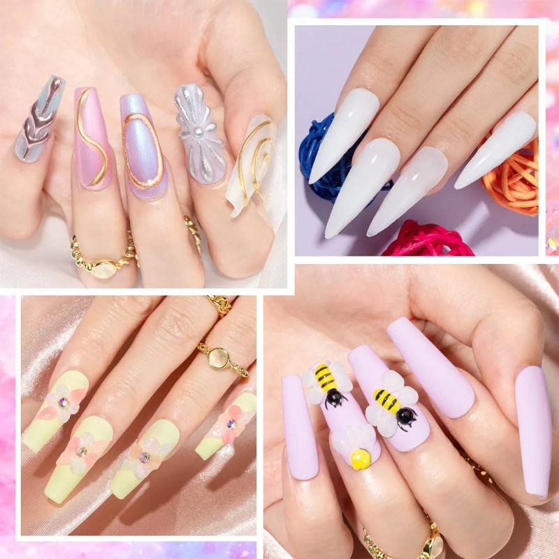 Polygel Sólido Para Diseño Uñas Extensión 15ml Obp