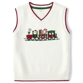 Gymboree,and Toddler Sweater Vest,Train,12-18 Months